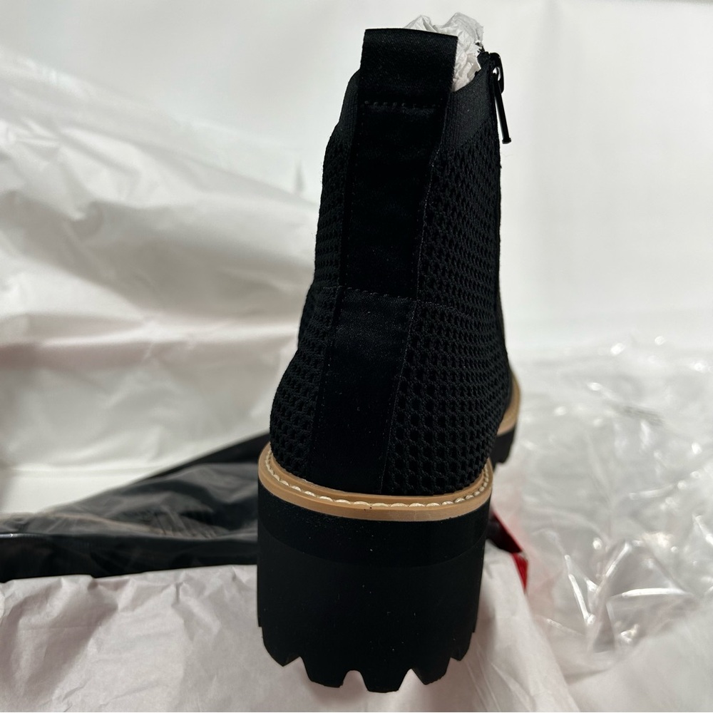 Vaneli -Women's Marina Knit Lifestyle Black Stretch Knit Booties -Size 9.5 W (D) - Picture 5 of 9
